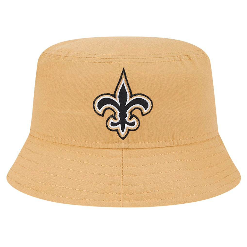 New Orleans Saints New Era Helmet Bucket Hat - Gold on sale