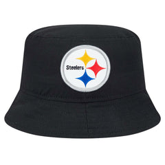Pittsburgh Steelers New Era Helmet Bucket Hat - Black outlet