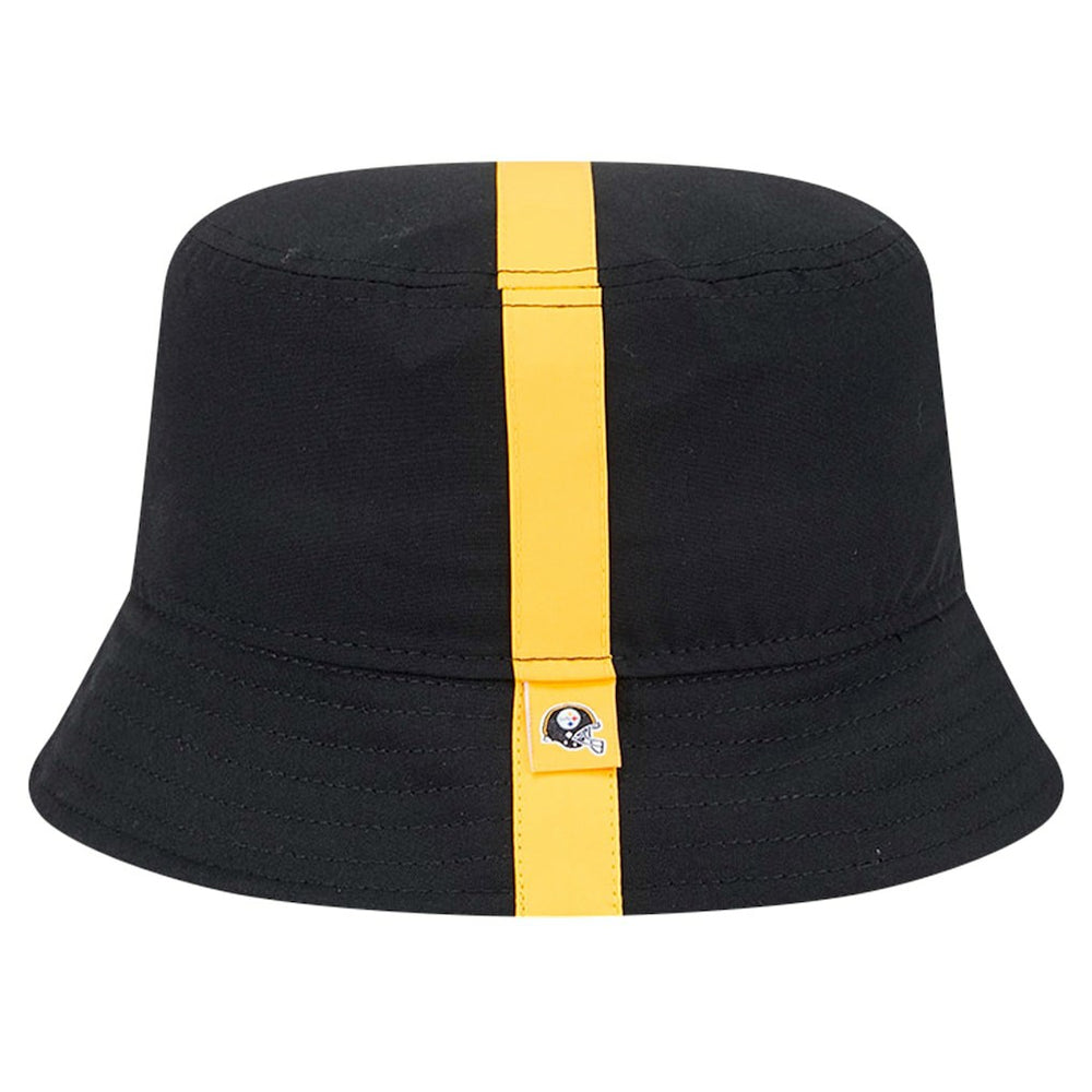 Pittsburgh Steelers New Era Helmet Bucket Hat - Black outlet