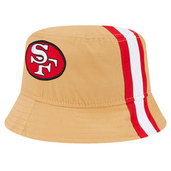 San Francisco 49ers New Era Helmet Bucket Hat - Gold for sale