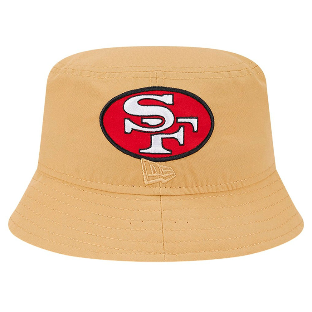San Francisco 49ers New Era Helmet Bucket Hat - Gold for sale