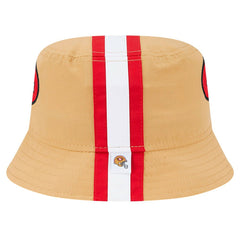 San Francisco 49ers New Era Helmet Bucket Hat - Gold for sale