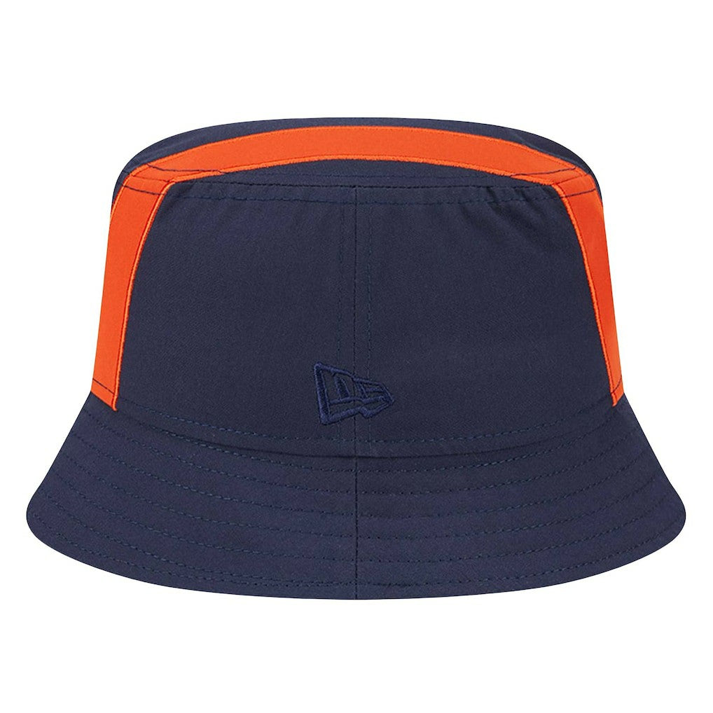 Chicago Bears New Era Helmet Bucket Hat - Navy on sale
