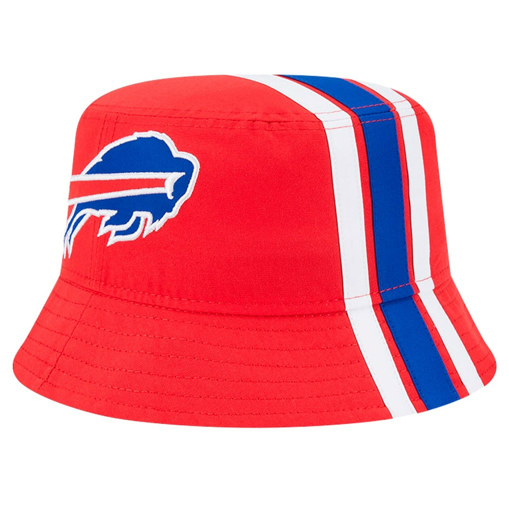 Buffalo Bills New Era Helmet Bucket Hat - Red sale