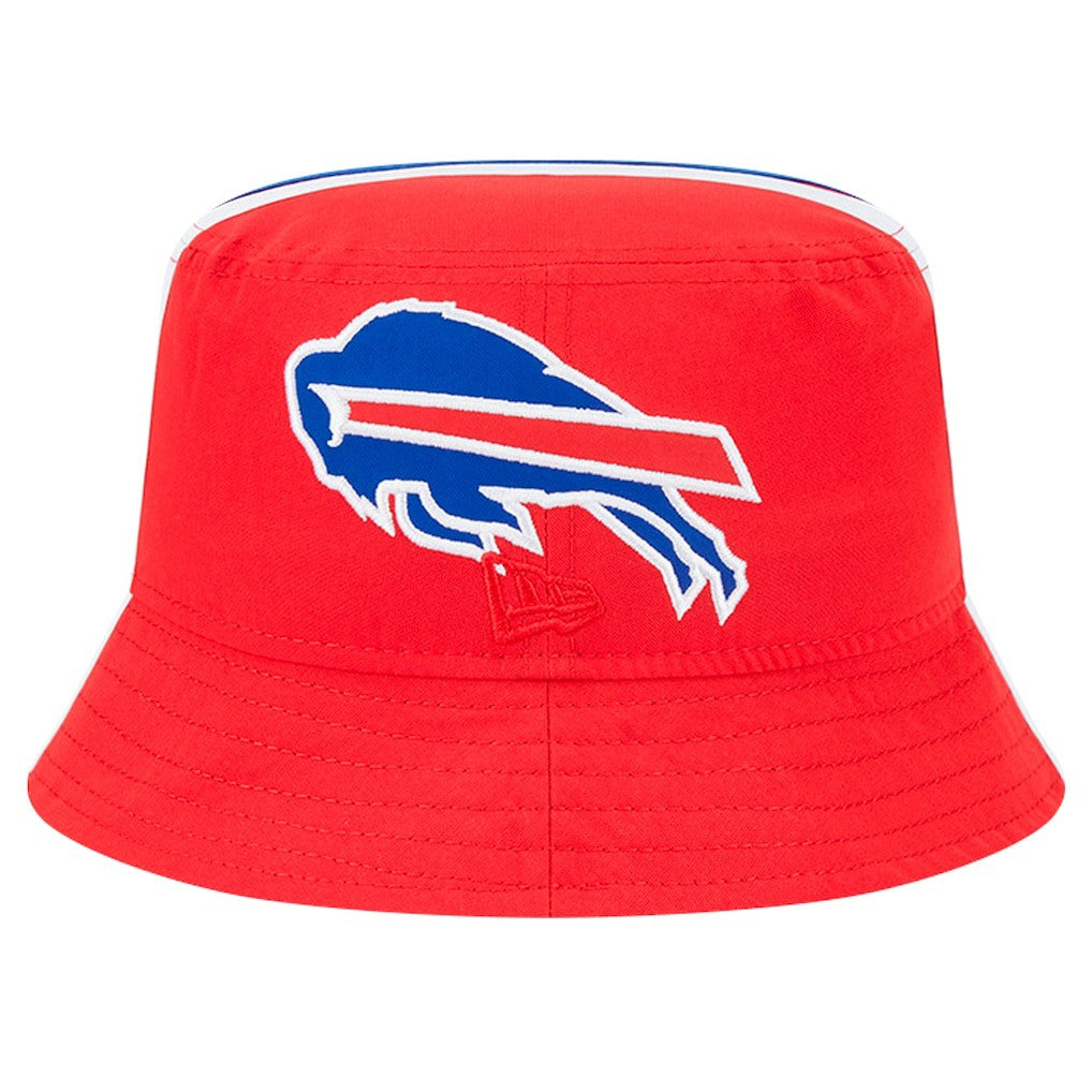 Buffalo Bills New Era Helmet Bucket Hat - Red sale
