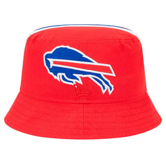 Buffalo Bills New Era Helmet Bucket Hat - Red sale