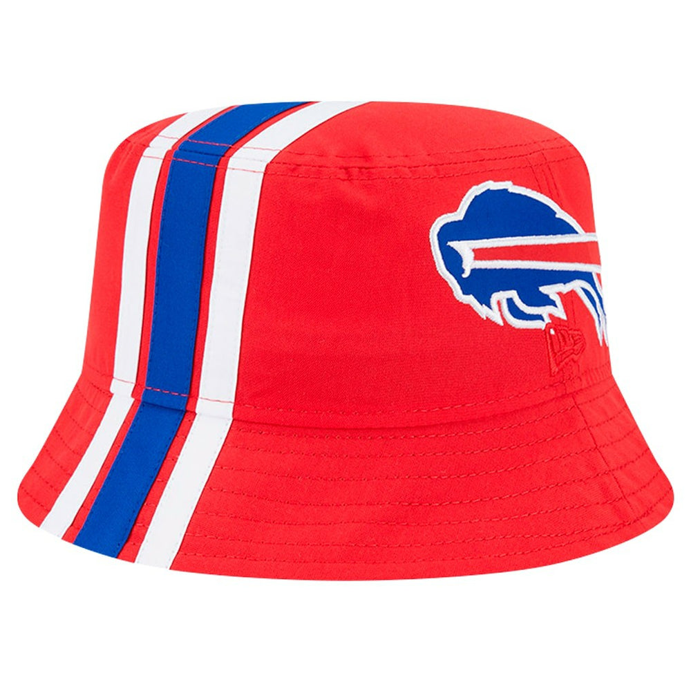 Buffalo Bills New Era Helmet Bucket Hat - Red sale