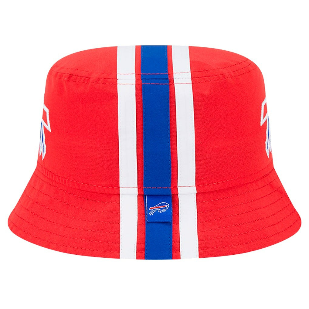 Buffalo Bills New Era Helmet Bucket Hat - Red sale