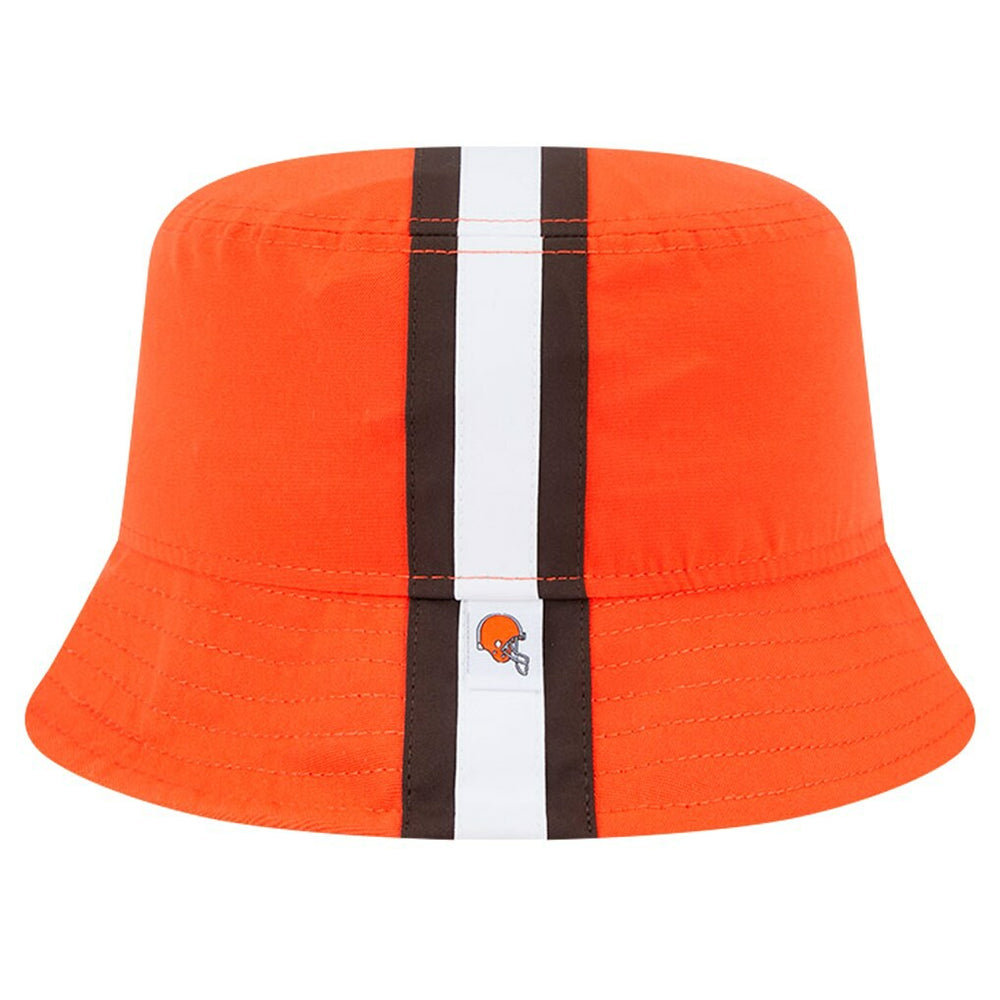 Cleveland Browns New Era Helmet Bucket Hat - Orange sale
