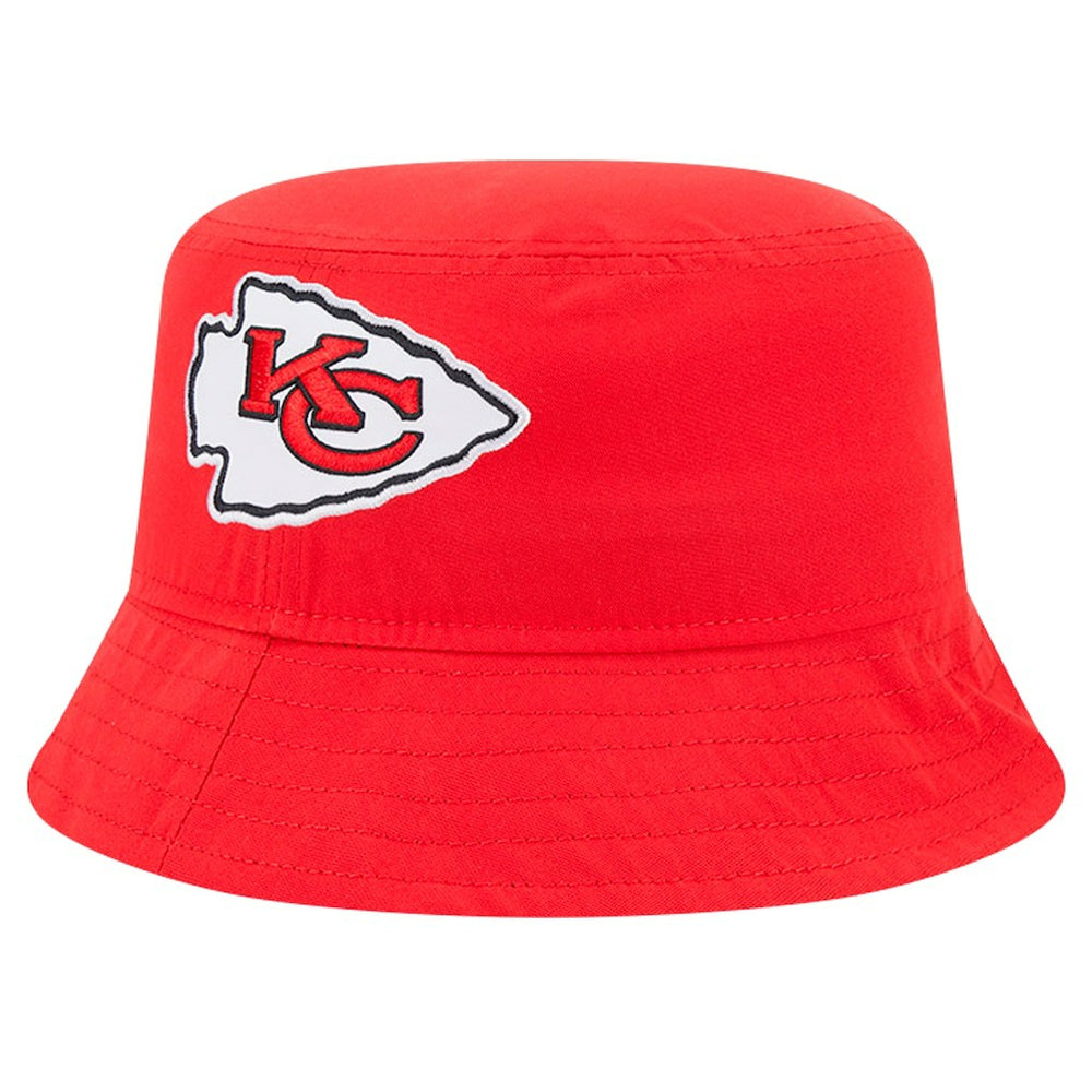 Kansas City Chiefs New Era Helmet Bucket Hat - Red for sale