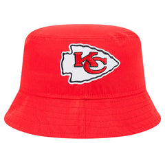 Kansas City Chiefs New Era Helmet Bucket Hat - Red for sale