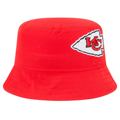 Kansas City Chiefs New Era Helmet Bucket Hat - Red for sale