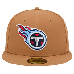 Tennessee Titans New Era Color Pack 59FIFTY Fitted Hat with Side Patch - Tan cheap