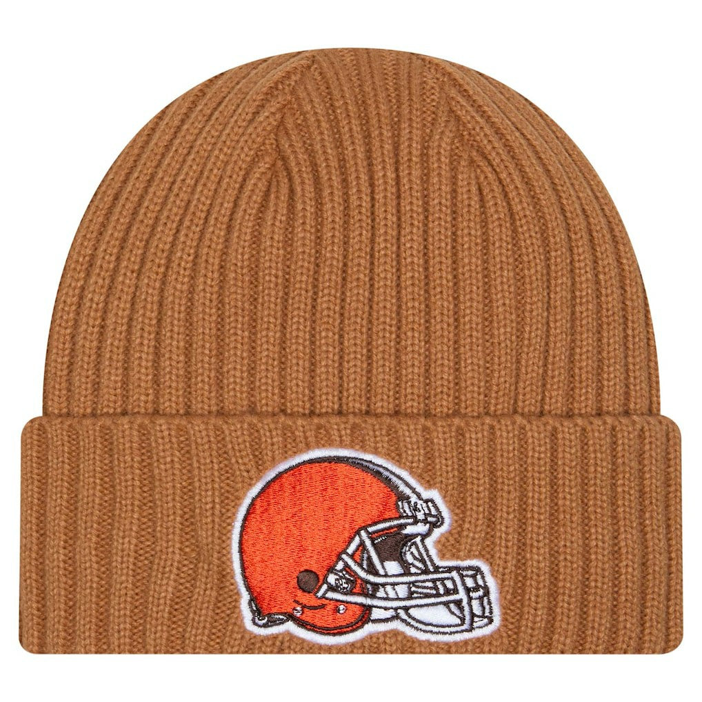 Cleveland Browns New Era Color Pack Cuffed Knit Hat - Tan online