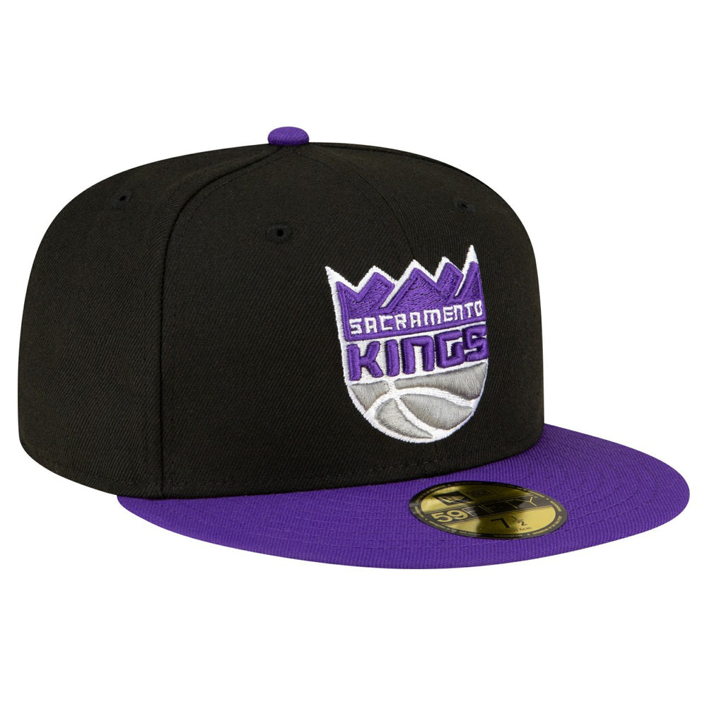Sacramento Kings 2-Tone 59FIFTY Fitted Hat - Black/Purple for sale