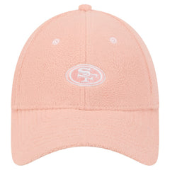 San Francisco 49ers New Era Women's Cozy Sherpa 9FORTY Adjustable Hat - Light Pink online