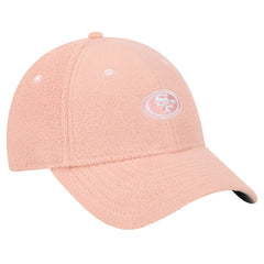 San Francisco 49ers New Era Women's Cozy Sherpa 9FORTY Adjustable Hat - Light Pink online