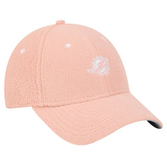 Miami Dolphins New Era Women's Cozy Sherpa 9FORTY Adjustable Hat - Light Pink on sale