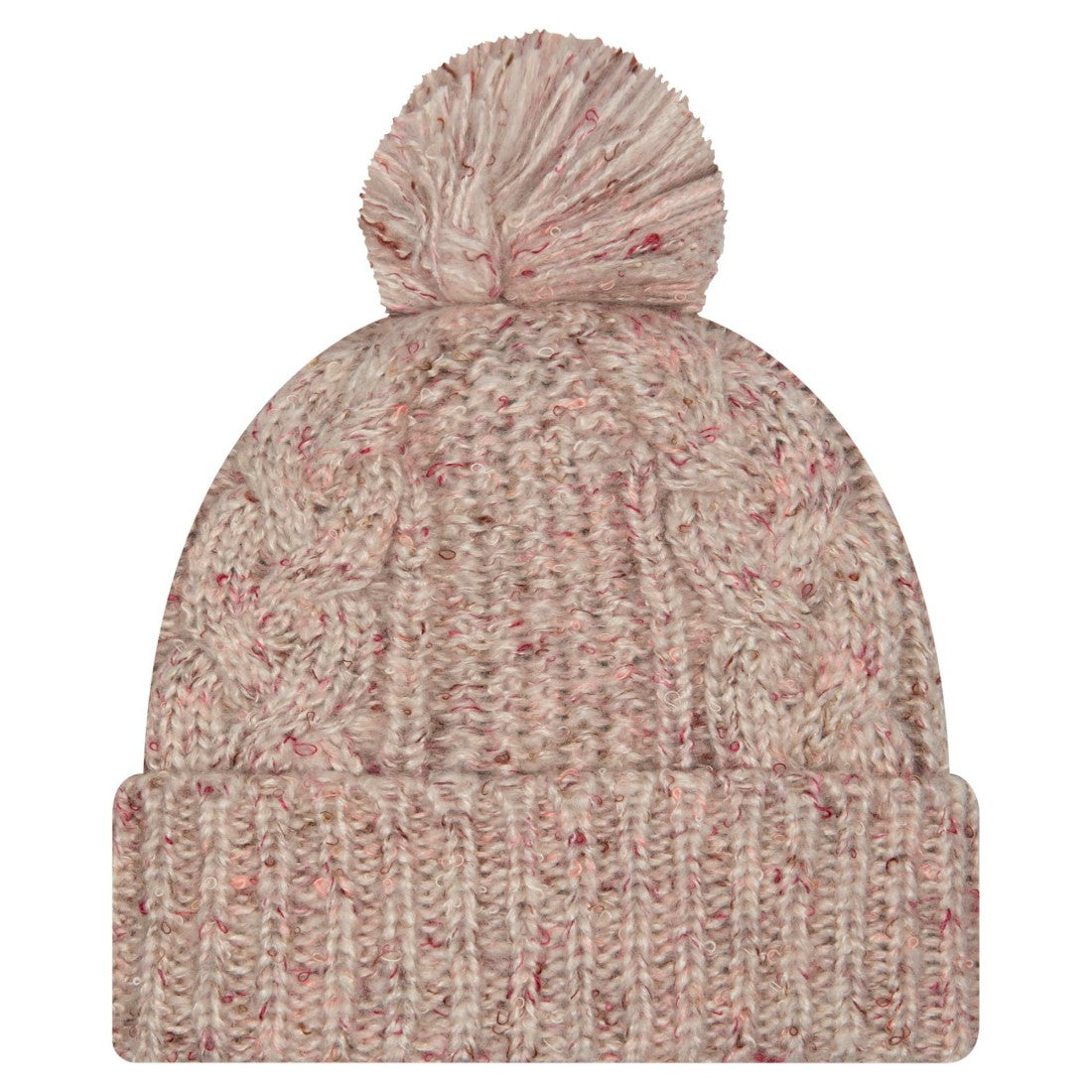 New York Jets New Era Women's Trendy Tone Cuffed Knit Hat with Pom - Stone cheap