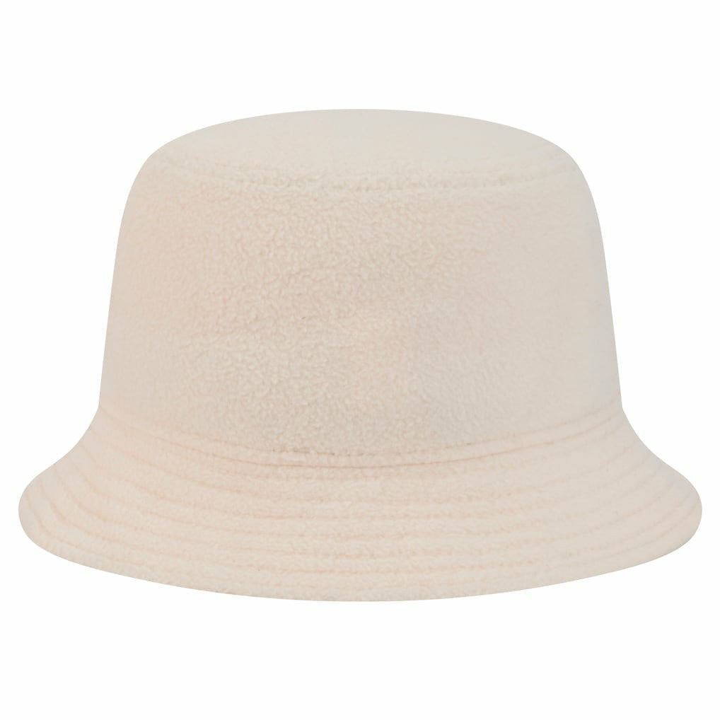 Miami Dolphins New Era Women's Cozy Sherpa Bucket Hat - Cream on sale
