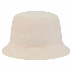 Miami Dolphins New Era Women's Cozy Sherpa Bucket Hat - Cream on sale