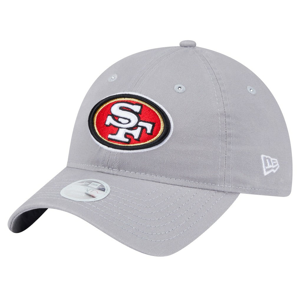 San Francisco 49ers New Era Women's Main 9TWENTY Adjustable Hat - Gray outlet