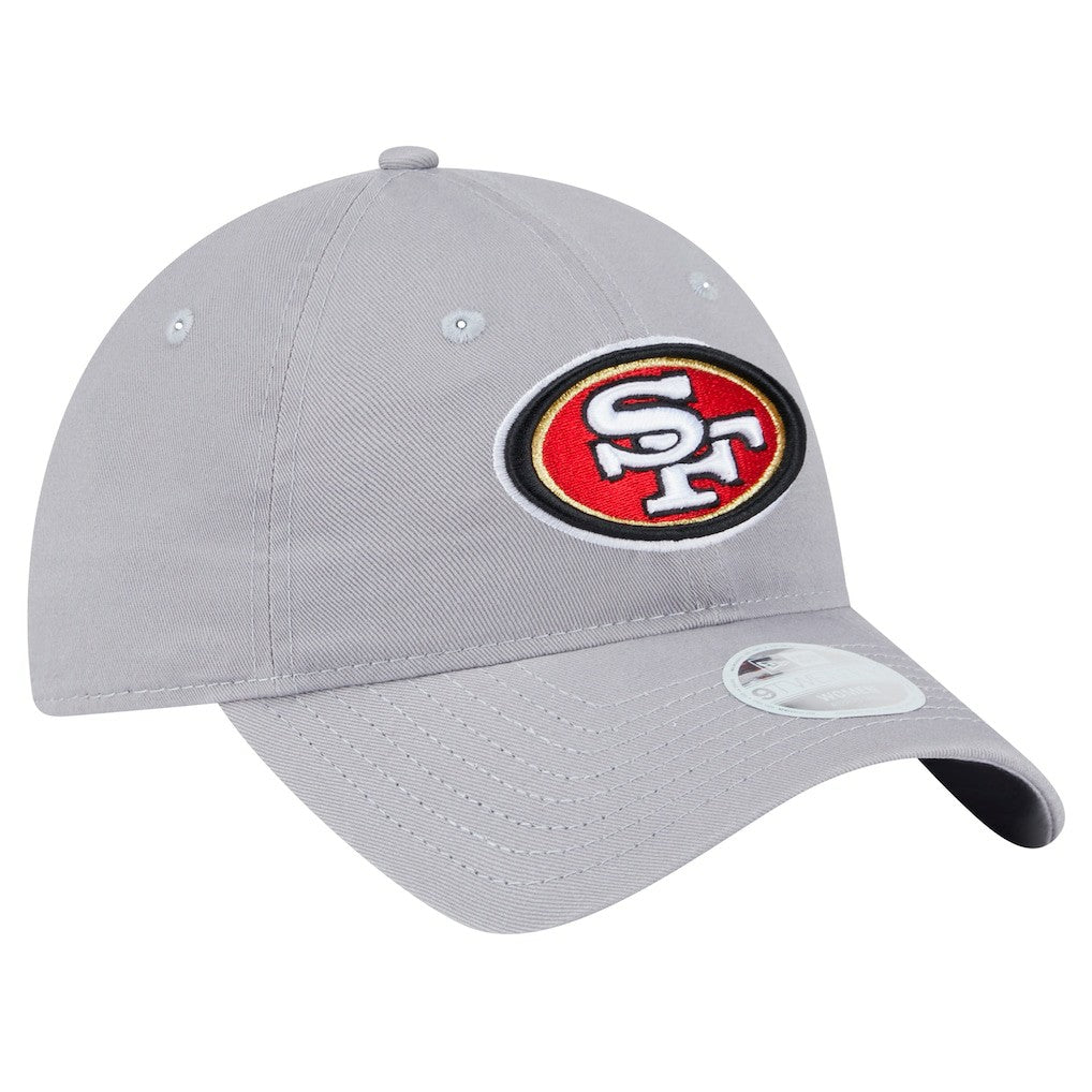 San Francisco 49ers New Era Women's Main 9TWENTY Adjustable Hat - Gray outlet