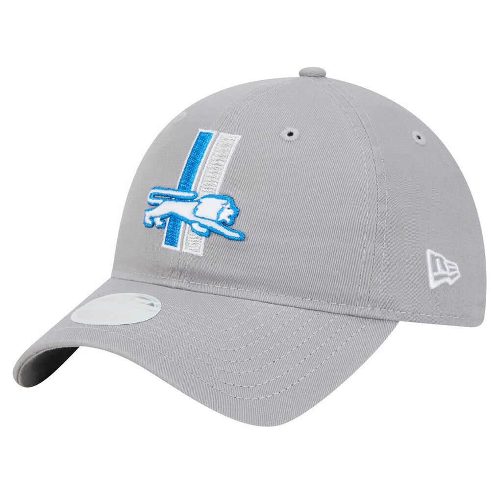 Detroit Lions New Era Women's Main 9TWENTY Adjustable Hat - Gray sale