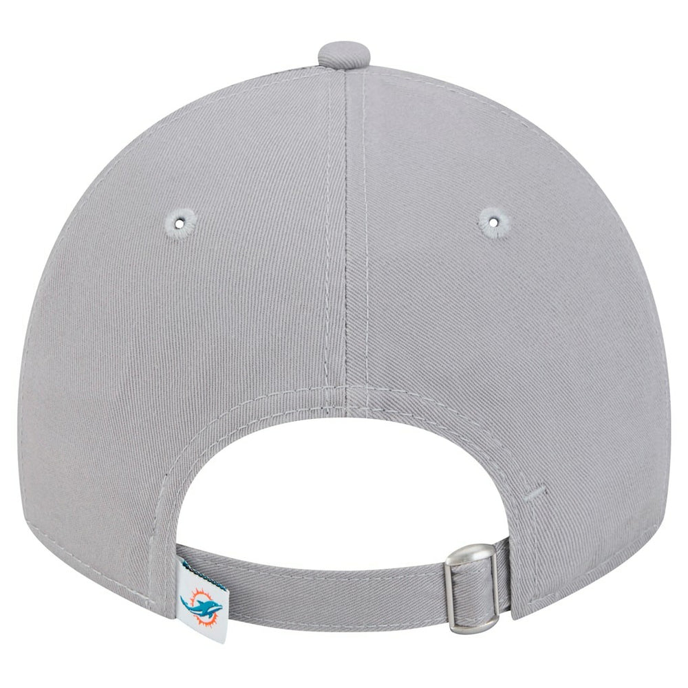 Miami Dolphins New Era Women's Main 9TWENTY Adjustable Hat - Gray for sale