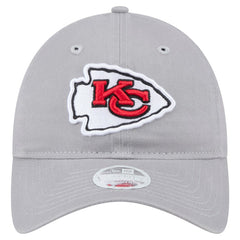 Kansas City Chiefs New Era Women's Main 9TWENTY Adjustable Hat - Gray online