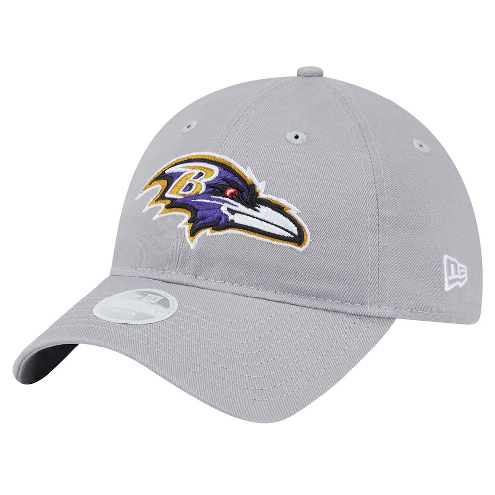 Baltimore Ravens New Era Women's Main 9TWENTY Adjustable Hat - Gray cheap