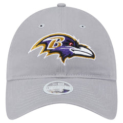 Baltimore Ravens New Era Women's Main 9TWENTY Adjustable Hat - Gray cheap