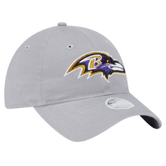Baltimore Ravens New Era Women's Main 9TWENTY Adjustable Hat - Gray cheap