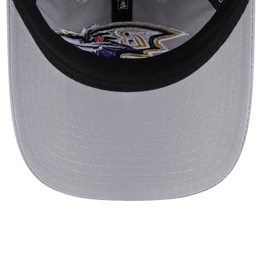 Baltimore Ravens New Era Women's Main 9TWENTY Adjustable Hat - Gray cheap