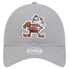 Cleveland Browns New Era Women's Main 9TWENTY Adjustable Hat - Gray on sale