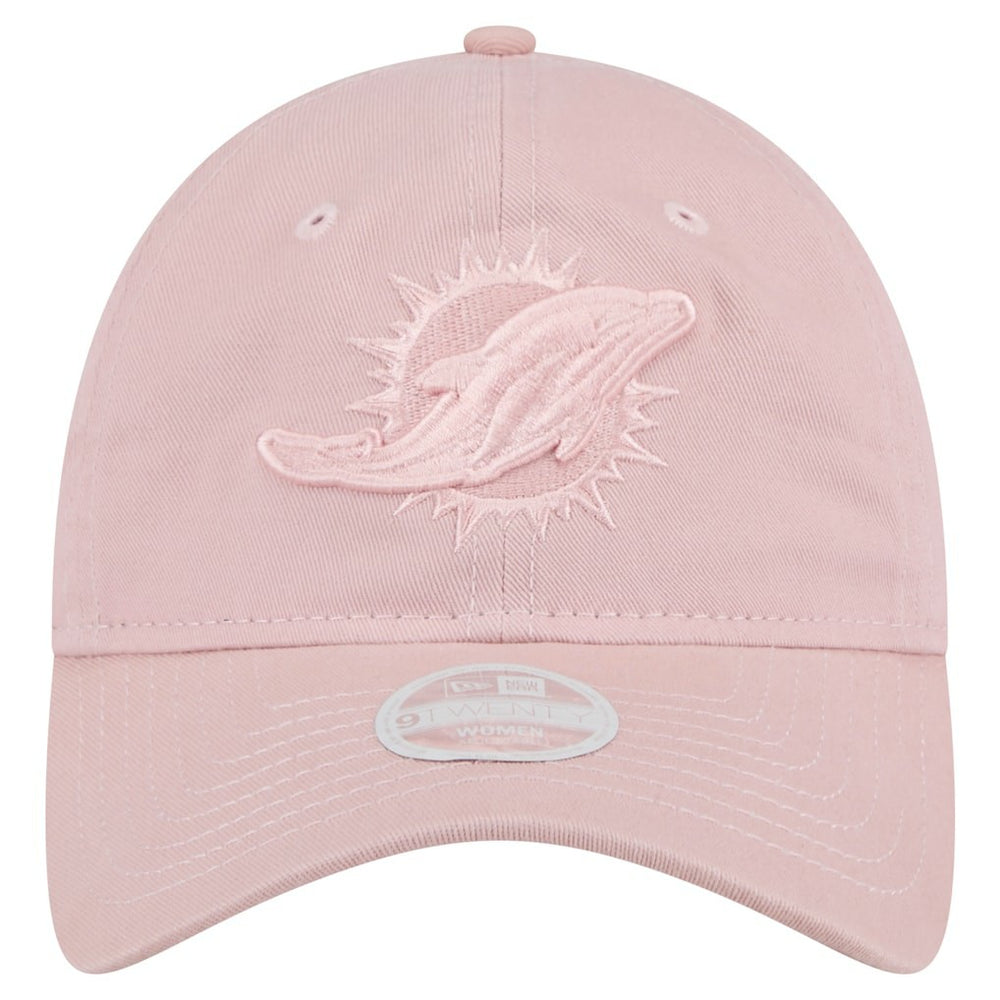 Miami Dolphins New Era Women's Main 9TWENTY Adjustable Hat - Light Pink outlet
