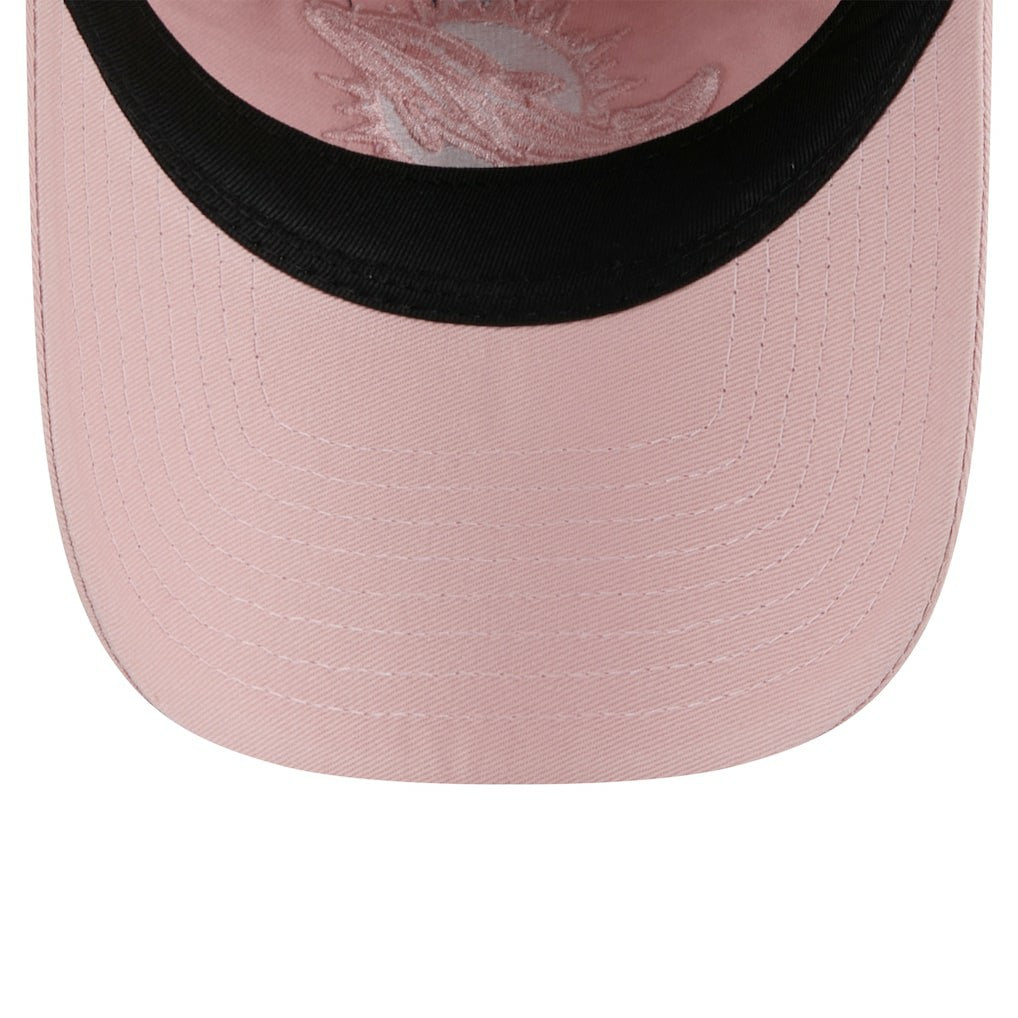 Miami Dolphins New Era Women's Main 9TWENTY Adjustable Hat - Light Pink outlet