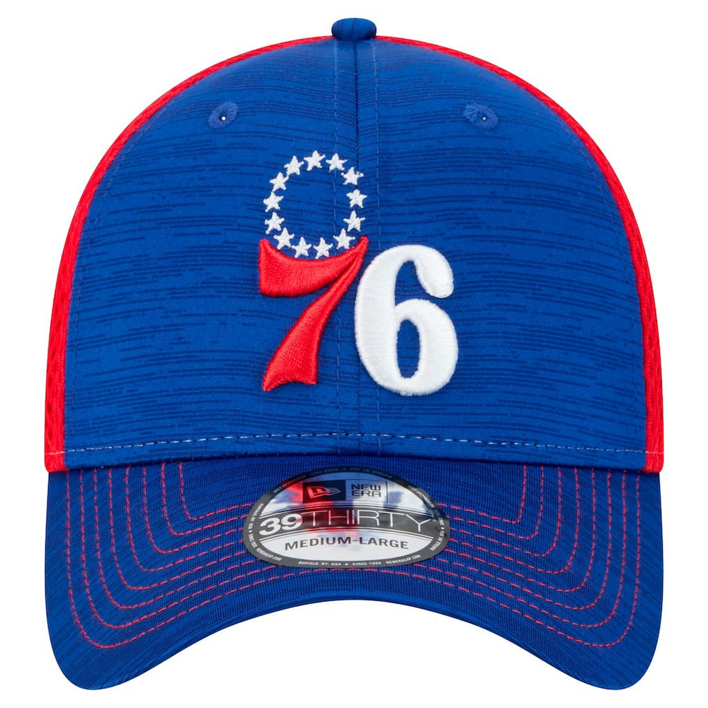 Philadelphia 76ers Active Tech Neo Flex 39THIRTY Flex Hat - Royal/Red sale