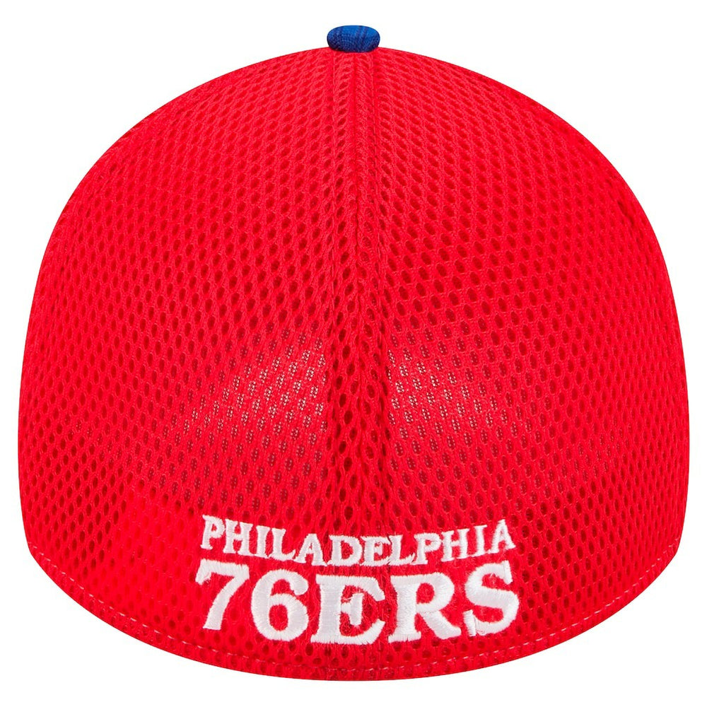 Philadelphia 76ers Active Tech Neo Flex 39THIRTY Flex Hat - Royal/Red sale