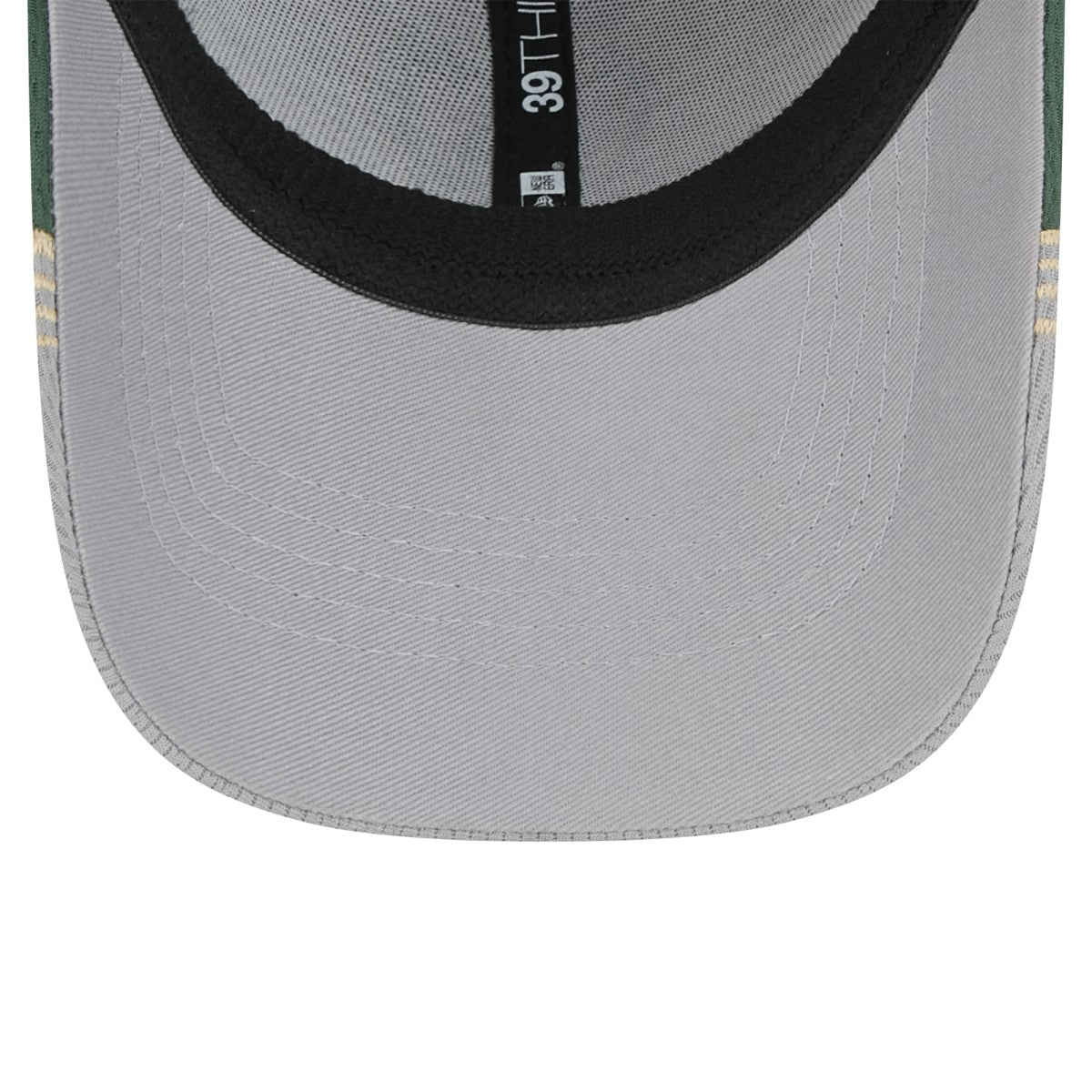 Milwaukee Bucks Active Trim 39THIRTY Flex Hat - Gray/Hunter Green for sale