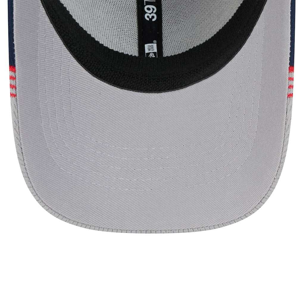 New Orleans Pelicans Active Trim 39THIRTY Flex Hat - Gray/Navy cheap