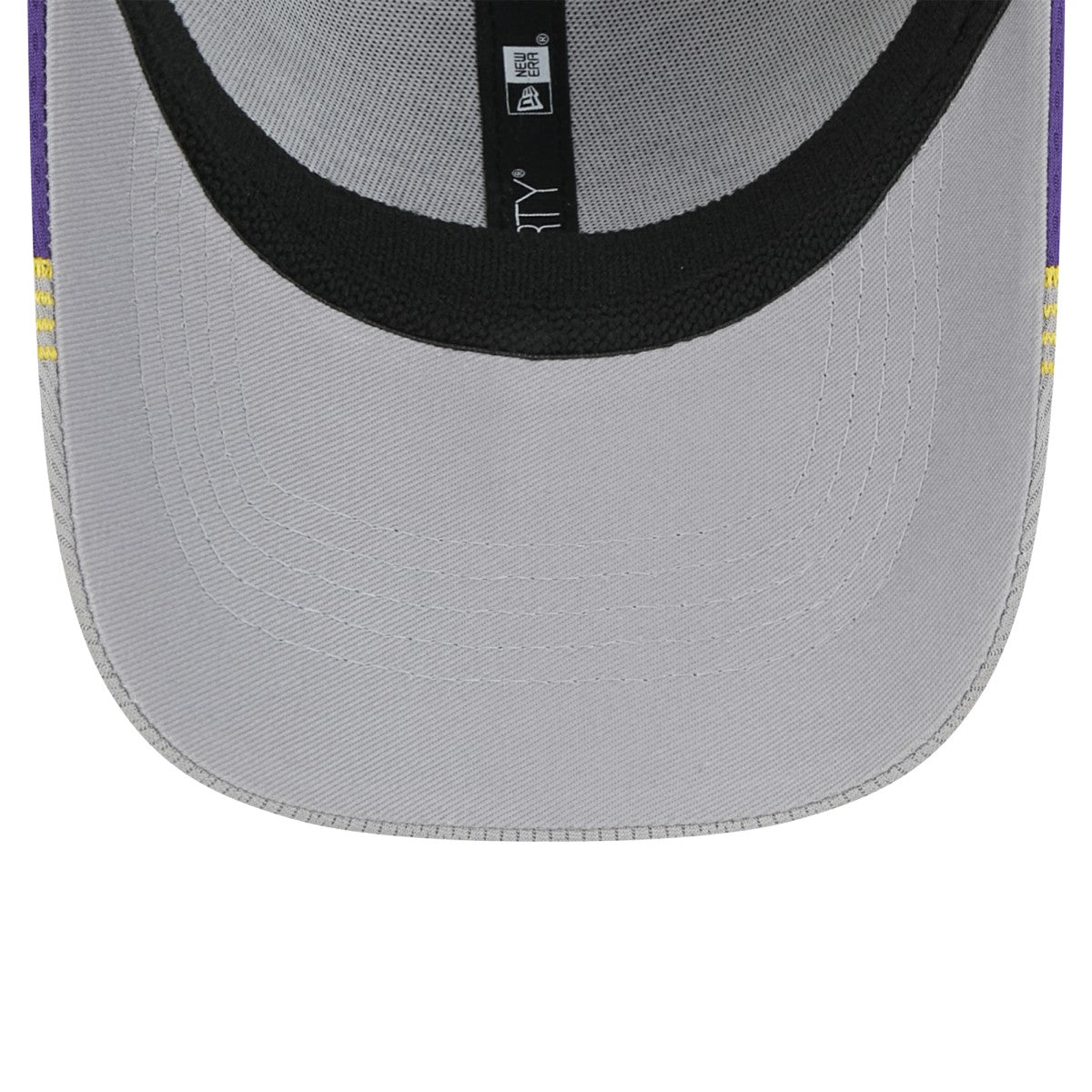 Los Angeles Lakers Active Trim 39THIRTY Flex Hat - Gray/Purple sale