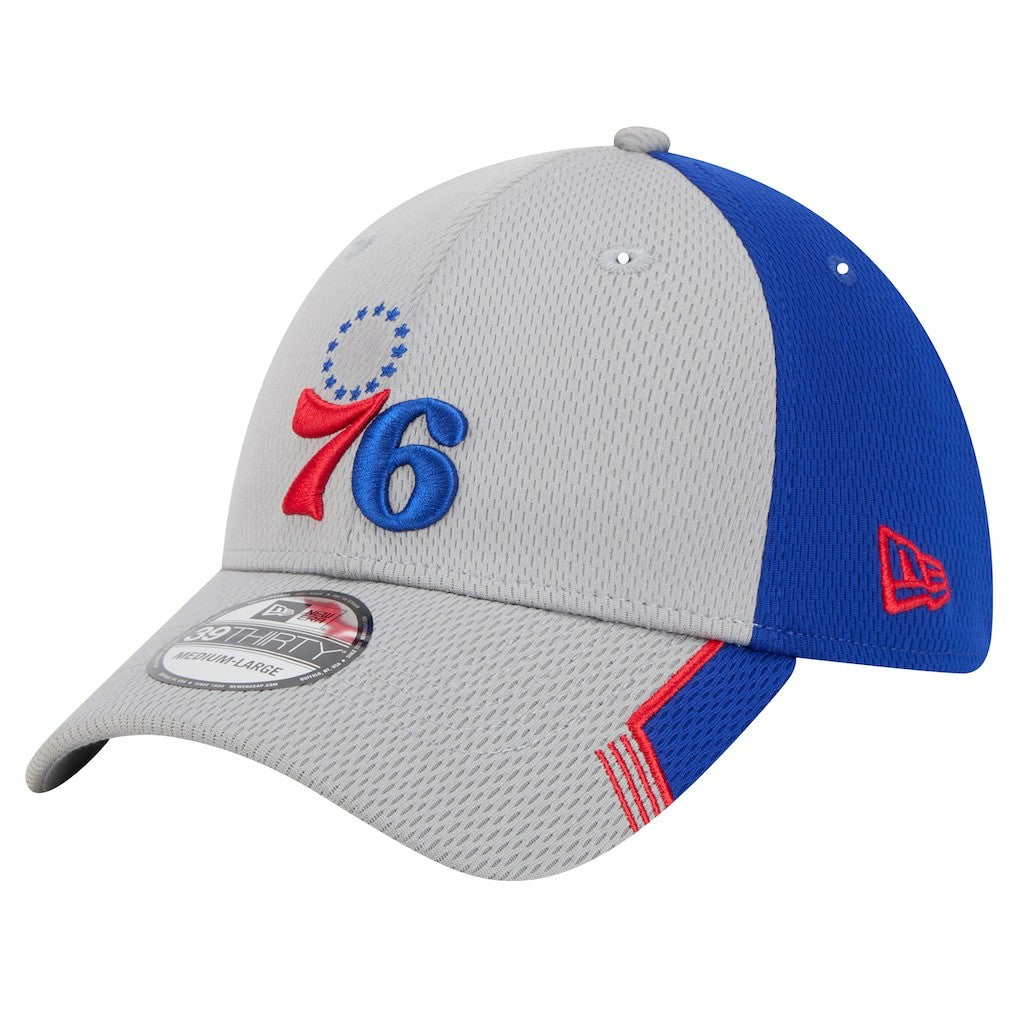 Philadelphia 76ers Active Trim 39THIRTY Flex Hat - Gray/Royal outlet