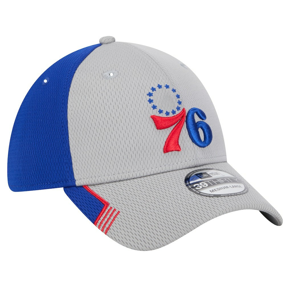 Philadelphia 76ers Active Trim 39THIRTY Flex Hat - Gray/Royal outlet