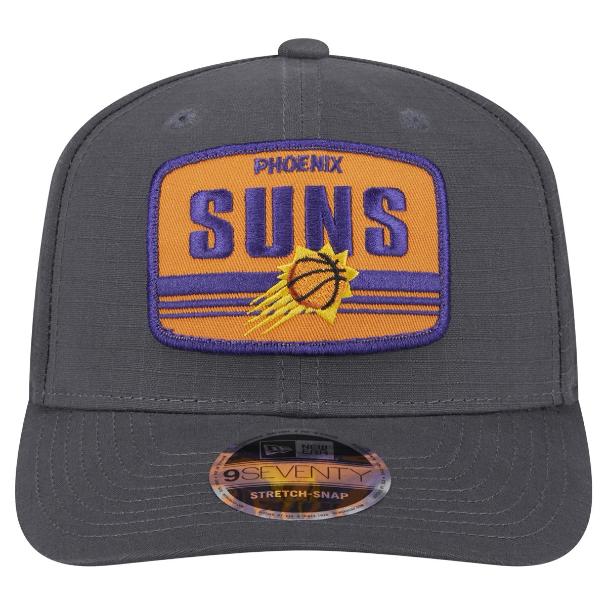 Phoenix Suns Team Elevated Patch 9SEVENTY Adjustable Hat - Graphite cheap