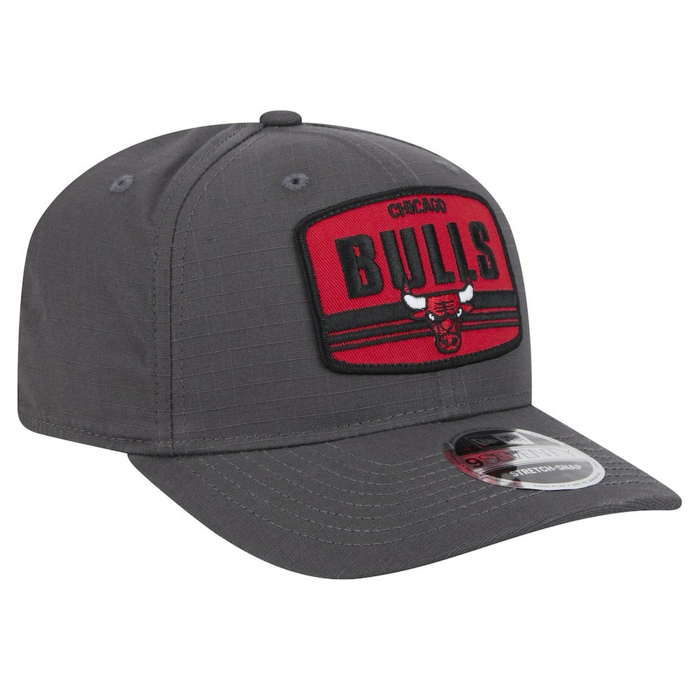 Chicago Bulls Team Elevated Patch 9SEVENTY Adjustable Hat - Graphite for sale