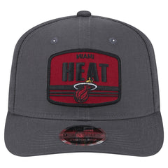 Miami Heat Team Elevated Patch 9SEVENTY Adjustable Hat - Graphite shop