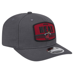 Miami Heat Team Elevated Patch 9SEVENTY Adjustable Hat - Graphite shop