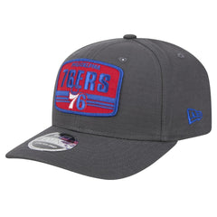 Philadelphia 76ers Team Elevated Patch 9SEVENTY Adjustable Hat - Graphite on sale