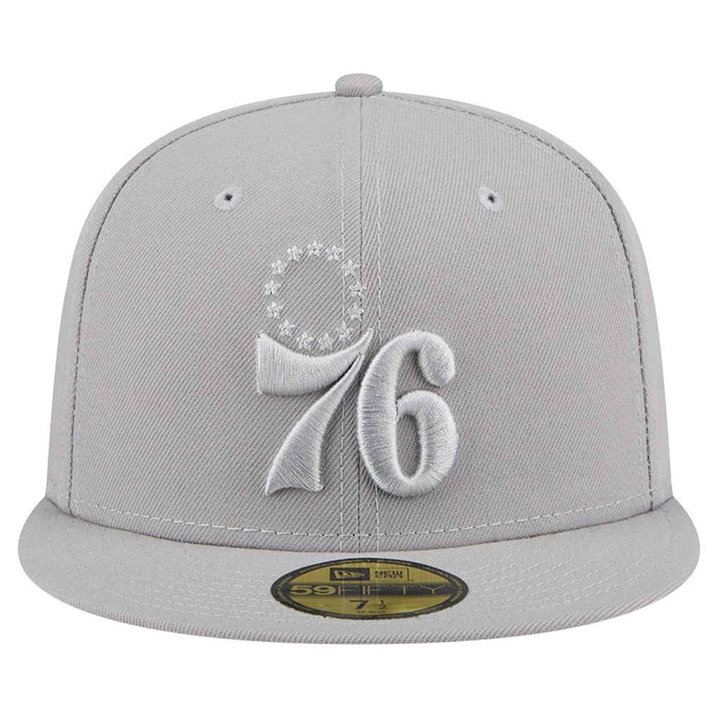 Philadelphia 76ers Color Pack 59FIFTY Fitted Hat - Gray cheap